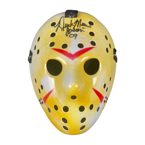 Derek Mears Autographed Friday the 13th Jason Voorhees Mask Signed JSA – Zobie Productions