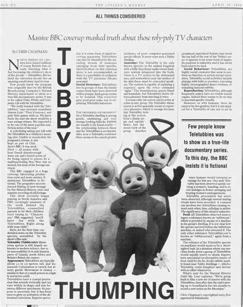 Teletubbies Conspiracy Theory - Newspapers.com™