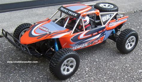 RC Trophy Truck Brushless Electric Baja Style 2.4G 4WD LIPO 1/10 Scale ...