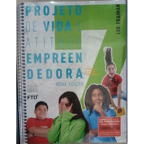 Projeto De Vida E Atitude Empreendedora 7 DO PROFESSOR Shopee Brasil