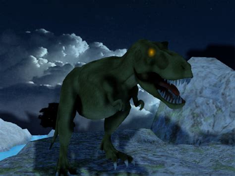 MMD Dinosaurs - T-rex in the darkness by MMDCharizard on DeviantArt