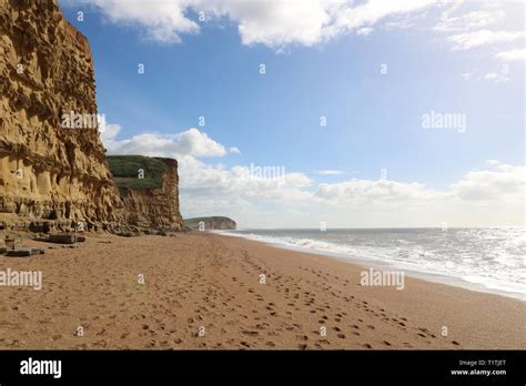 West bay cliffs Stock Photo - Alamy