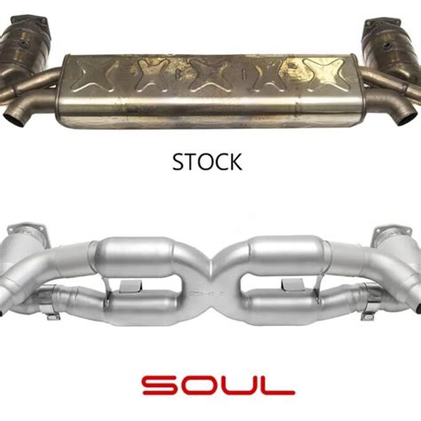 Soul Performance Sport X Pipe Exhaust System For Porsche Turbo