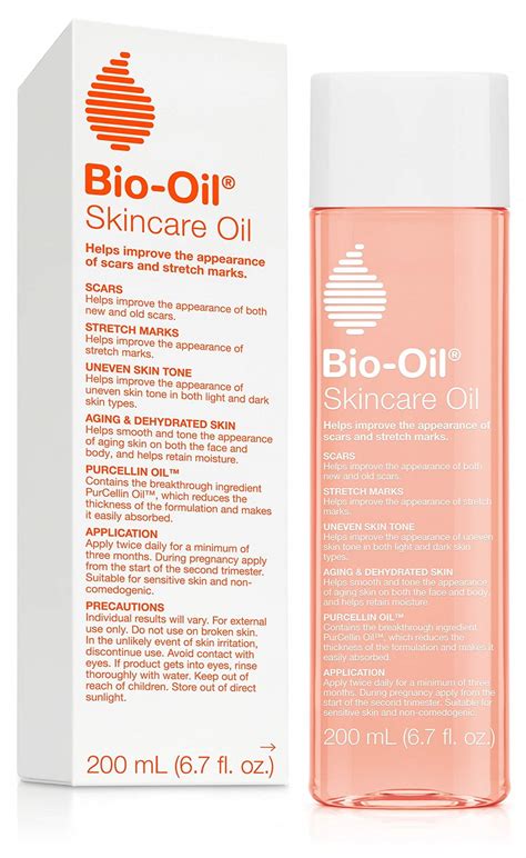 Bio Oil Oz Ml For Scars Stretch Marks Uneven Skin Tone W