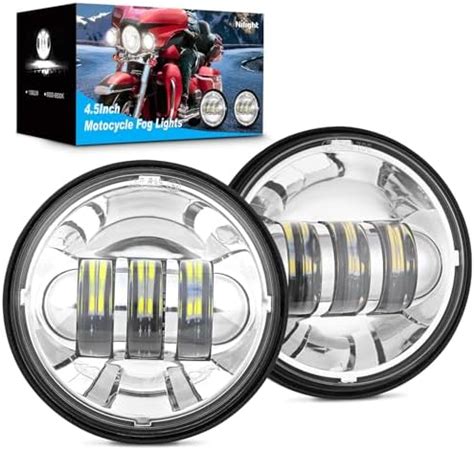 Amazon Nilight 7 Inch Motorcycle LED Headlight 4 5 Inch Fog Lights