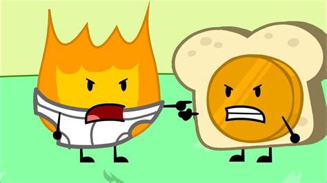 Bfdi Cursed 11 1 Blud Firey Underwear Vs Bread Coiny Youtube