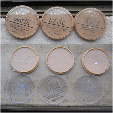 LE PRETTINESS: Rimmel STAY MATTE - puder u kamenu