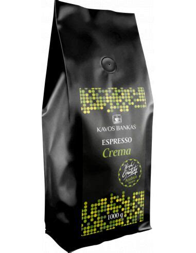 Kavos Pupel S Kavos Bankas Espresso Crema Kg