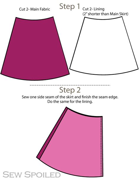 Printable A Line Skirt Pattern Free