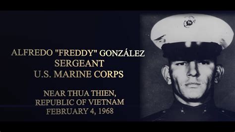 Legacy Video of Medal of Honor Recipient Alfredo Freddy González