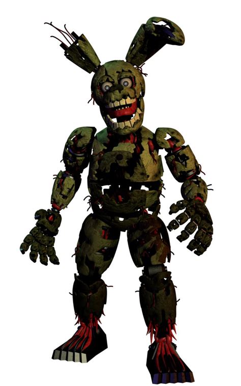 Stylized Springtrap V1 5 By Morigandero Fnaf Characters Fnaf Art