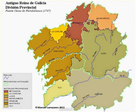 13 Maps That Explain Galicia A Texan In Spain