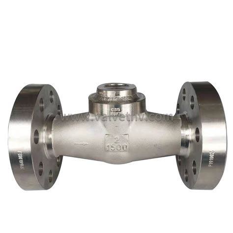 Integral Flanged Stainless Steel Check Valve Forged Industrial Valve