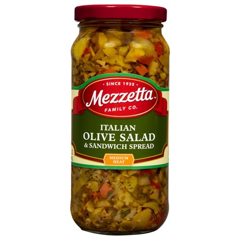 Save on Mezzetta Italian Olive Salad & Sandwich Spread Medium Heat ...