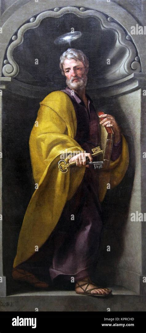 San Pedro Apostle / Apostol by Jose Jimenez Donoso 17th century ...