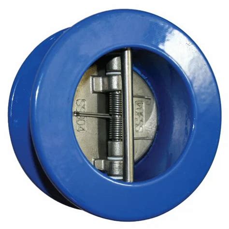 Wafer Type Api Ci Cs Dual Plate Check Valve For Water Size