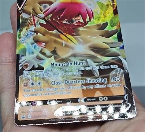 Pokemon Tcg Swsh Divergent Powers Tin Promo Hisuian Decidueye V