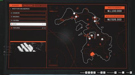 Cayo Perico Heist Secondary Targets Map