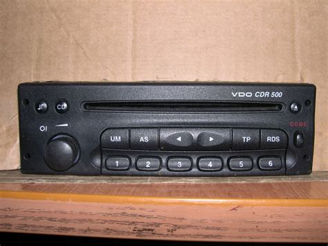 Radio VDO CDR 500 CD Opel Zafira Astra Vectra 7704471366 Oficjalne