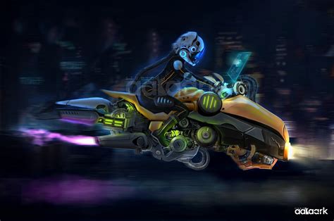 ArtStation - HoverBike