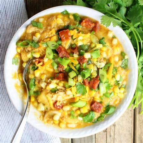 Southwestern Chicken Corn Chowder Recipe Taste And See