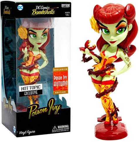 Funko Dc Bombshells Rock Candy Poison Ivy Exclusive Vinyl Figure Autumn