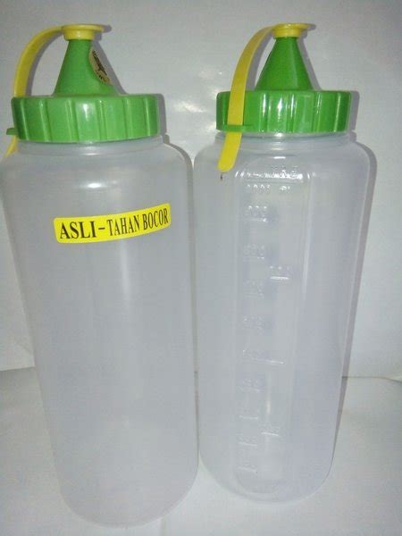 Jual Botol Plastik 1 Liter 1000 ML Tempat Saus Saos Sambal Kecap Owl