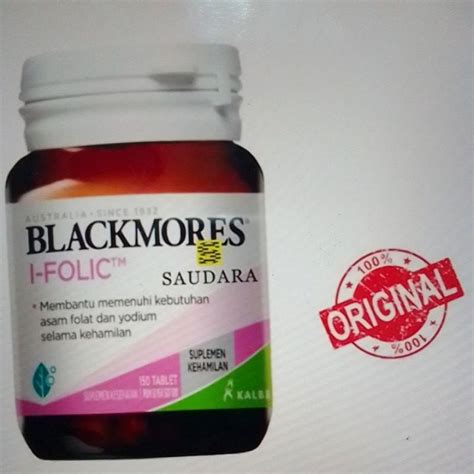 Jual Blackmores I Folic Pregnancy Isi 150 Tablet Shopee Indonesia