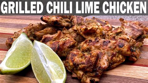 Hey Grill Hey Grilled Chili Lime Chicken Thighs On The Weber Q Youtube