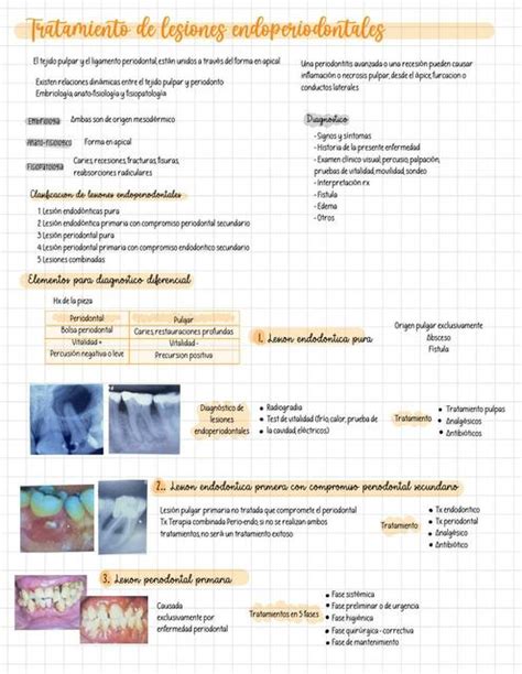 Tratamiento De Lesiones Endoperiodontales Nicole Paredes UDocz