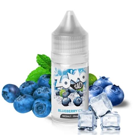 Liquido Zomo NicSalt Blueberry Ice Cigarro Eletrônico Preço