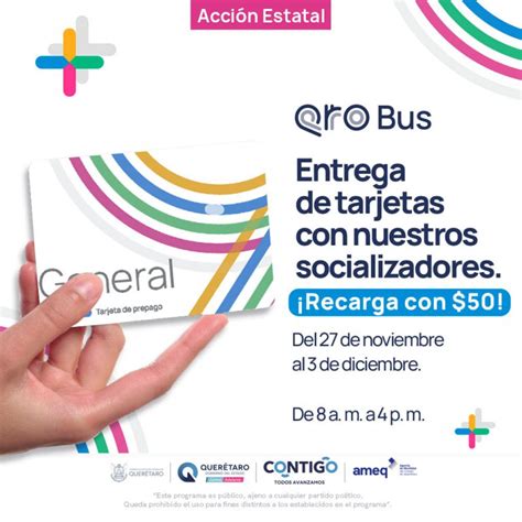 Entregan tarjetas Qrobús de manera gratuita