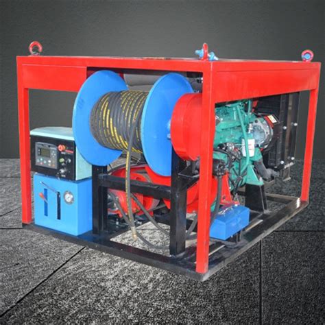 Gy High Pressure Sewer Jetter Cleaning Machine Automatic Hydraulic Hose