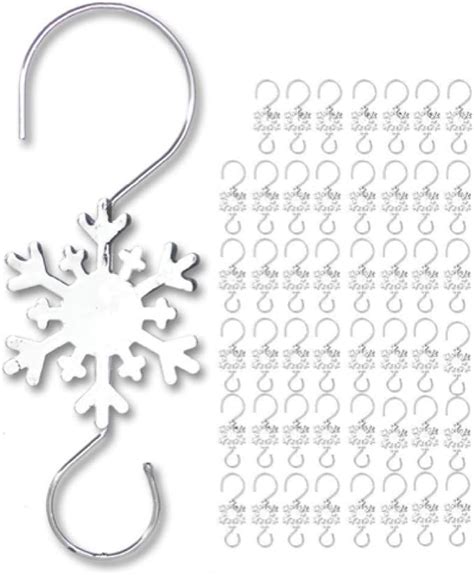 Amazon Banberry Designs Christmas Ornament Hooks Silver