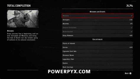 Red Dead Redemption 2 100 Guide And Checklist