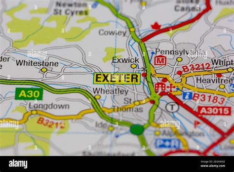 repetición Racional Situación exeter uk map Selección conjunta