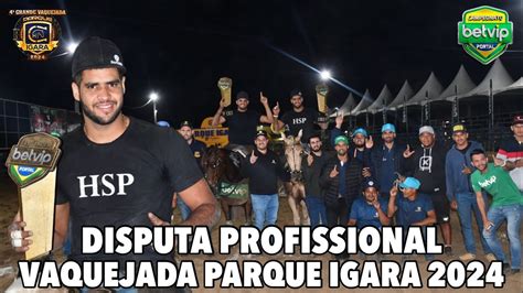 VEJA QUEM FOI O CAMPEÃO DA DISPUTA PROFISSIONAL NA VAQUEJADA DO PARQUE