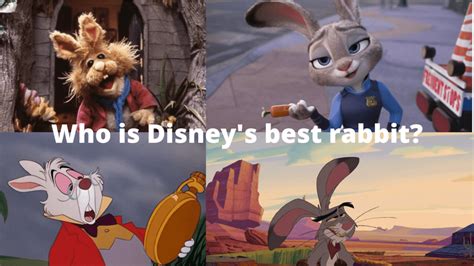 Rating 16 of Disney's Rabbits from Judy Hopps to the White Rabbit