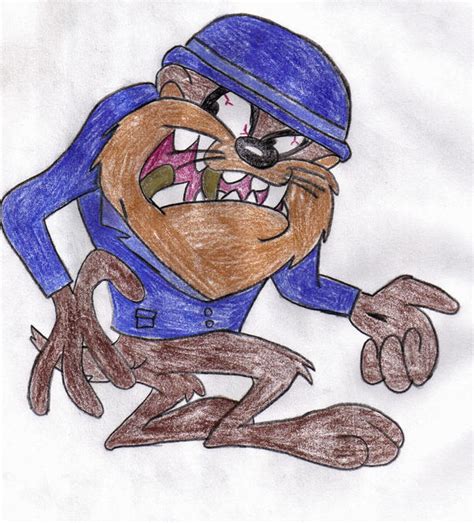 Gangster Taz By Manchakage On Deviantart