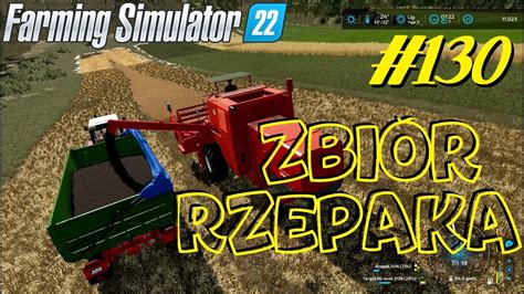 FS22 130 Zbieramy RzepakZbieramy PszenicęHD Gameplay PL YouTube