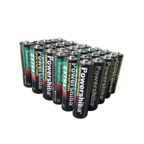 High Quality Mercury Free 1 5V AA Carbon Zinc Battery Super Heavy Duty