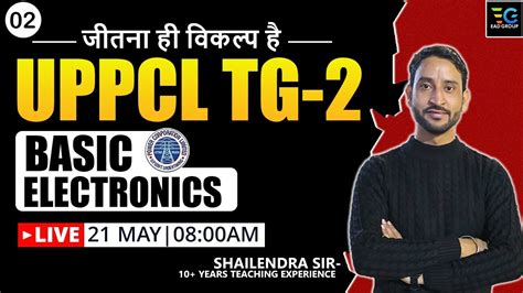 Uppcl Tg Basic Electronics By Shailendra Sir Important