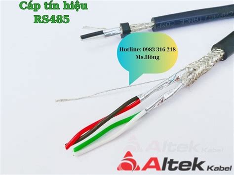 Cáp Tín Hiệu Vặn Xoắn Rs 485 Altek Kabel