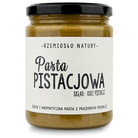 Pasta Pistacjowa Mas O Pistacjowe Z Pistacji Krem Pistacjowy G