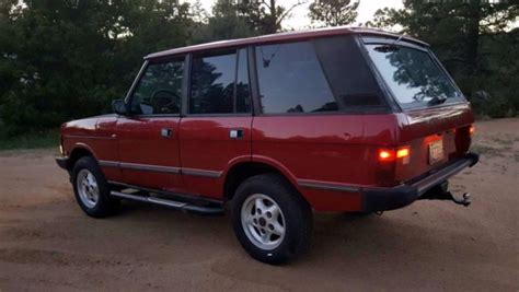 1987 Range Rover Classic Nas Custom Candy Apple Red Rust Free Daily