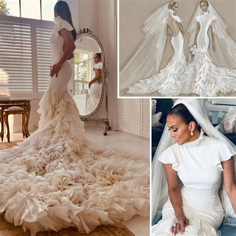 Jennifer Lopez Wedding Dress With Marc Anthony