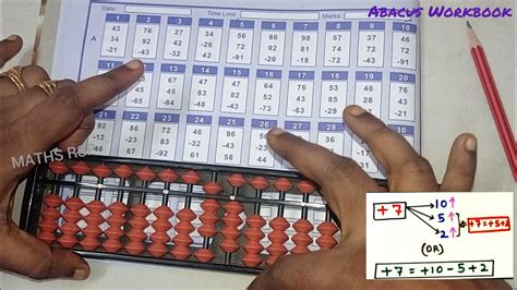 Abacusworkbook Sums In Abacusabacus Level 32 Digit Addition Using