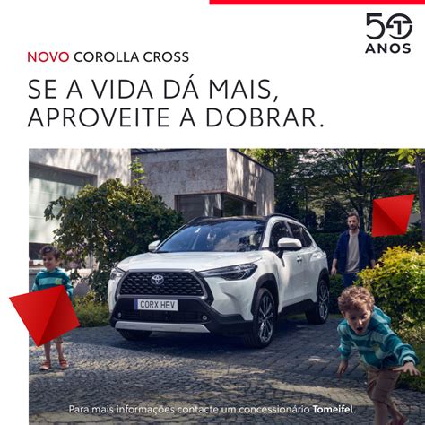 Campanha Toyota Corolla Cross Hybrid Tomeifel