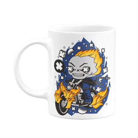 Caneca Ml Ghost Rider Kuantokusta