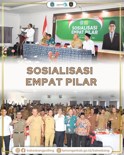 Pemkab Lamongan Gandeng Wakil Ketua Mpr Ri Sosialisasikan Empat Pilar